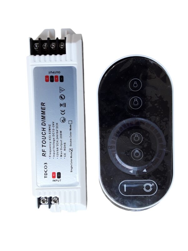 Controlador dimmer tiras led 12vdc unicolor