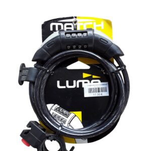 CANDADO ESPIRAL MATCH 8 150CM COMBINACION