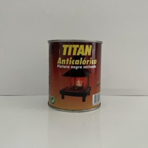 Anticalórica Negra Satinada Titán 375 ml.