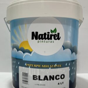 Antigoteras Especial Natirel Blanco 4 Litros.