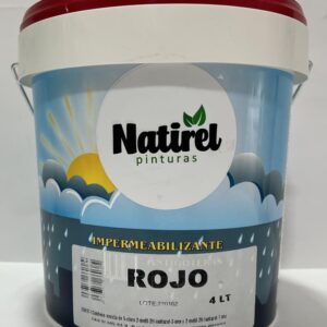 Antigoteras Especial Natirel Rojo 4 Litros.