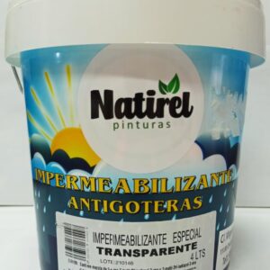 Antigoteras Especial Natirel Transparente 4 Litros