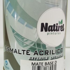 Esmalte Acrílico Base D Mate Natirel 750ml