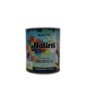 Esmalte Sintético Base TR Brillo Natirel 4 Litros.