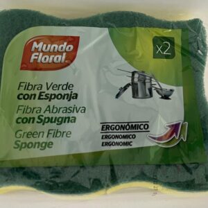 Fibra Verde con Esponja 2 und.