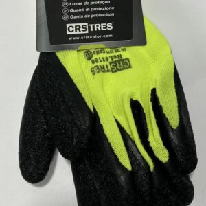 Guantes Protección Talla 10. Negro y Rojos.