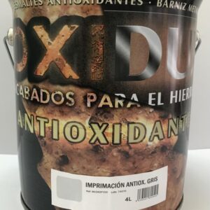 Imprimación Antioxidante Gris 4 Litros.