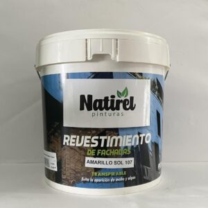 Revestimiento Amarillo Sol 107 Natirel 14 Litros
