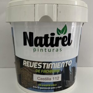 Revestimiento Castilla 112 Natirel 4 Litros.