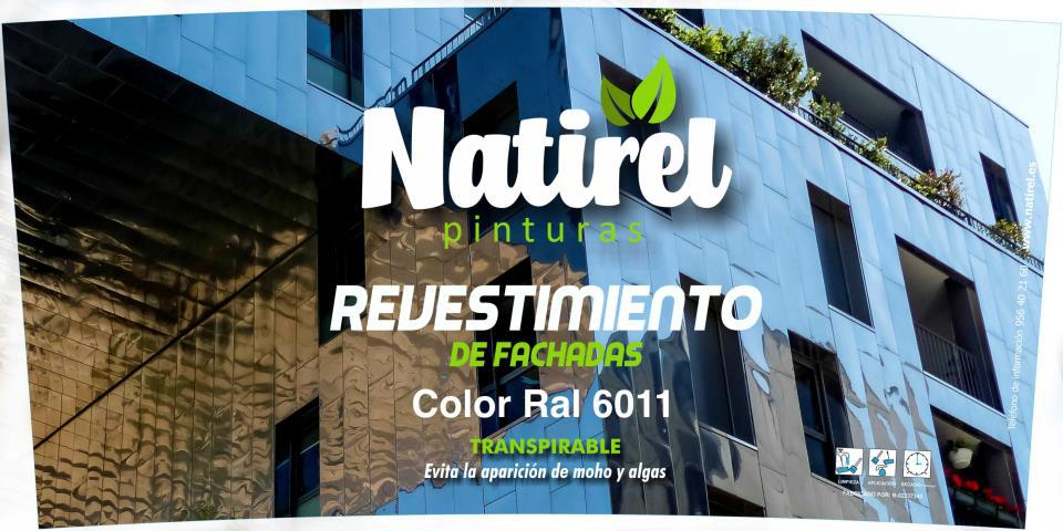 Revestimiento Natirel RAL 6011 - 14 Litros.