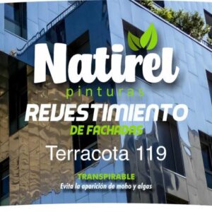 Revestimiento Terracota 119 Natirel 14 Litros.