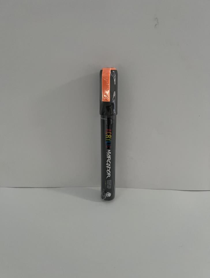 Rotulador mtn Acrílico Naranja Fluor 6mm Marcador.