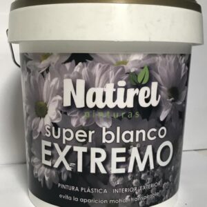 Super Blanco Extremo Natirel 4 Litros.