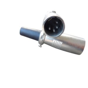 Conector XLR 4 contactos macho aereo