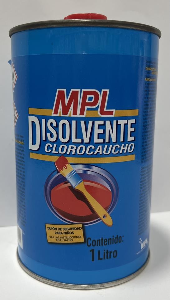 Disolvente Clorocaucho MPL 1 Litro.