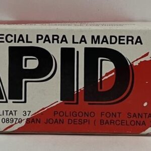 Emplaste Madera Negro 120 gramos.