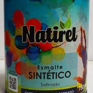 Esmalte Sintético Blanco Satinado Natirel 750 ml.