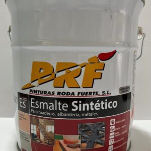 Esmalte Sintético Negro Mate PRF 4 Litros.