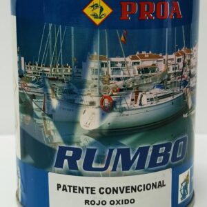 Patente Rojo Oxido Matriz Dura 750 ml.