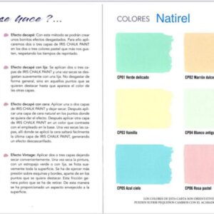 Pintura Tiza Blanco Natirel 750 ml.