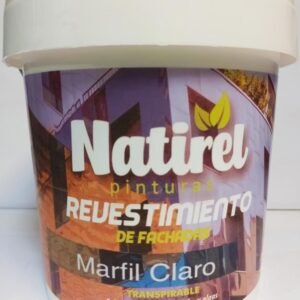 Revestimiento Marfil Claro 102 Natirel 14 Litros.