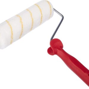 Rodillo Antigota Poliacrílico Mango Rojo 22 cms.
