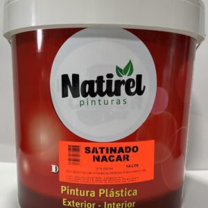 Satinado Nacar Natirel Blanco 14 Litros.