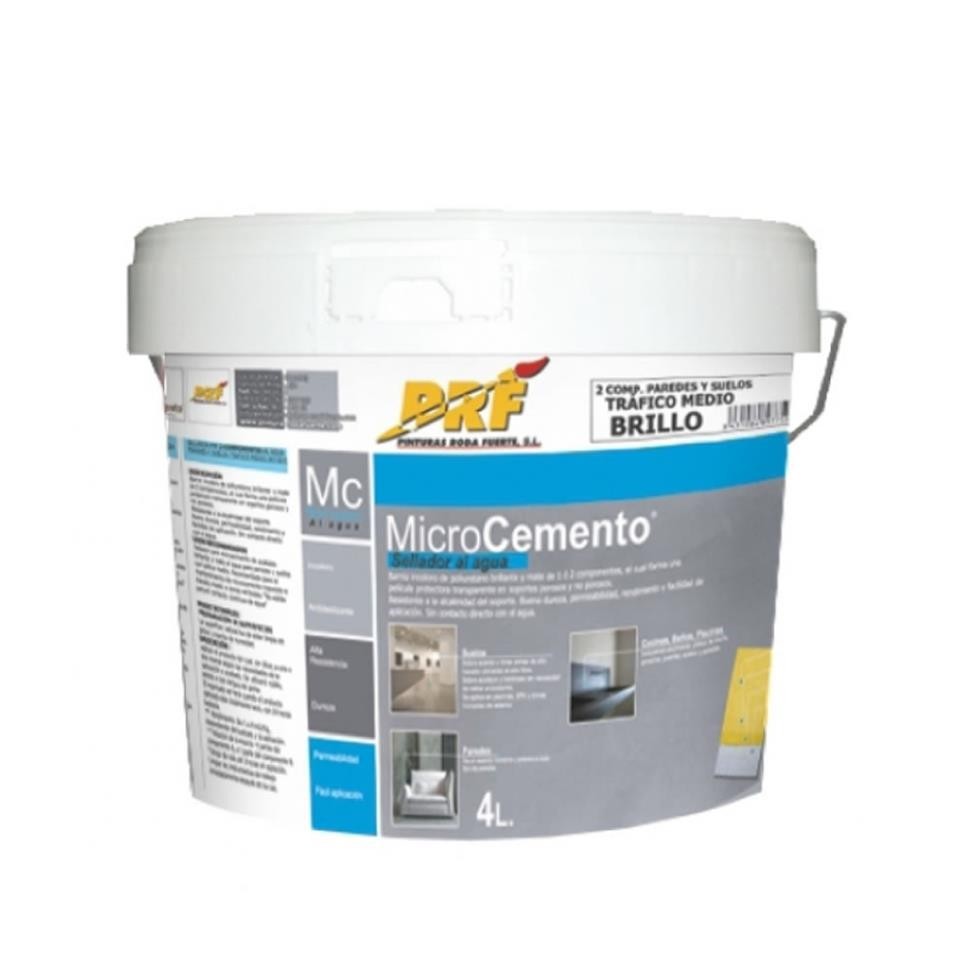 Sellador Microcemento 2 componentes brillo 4 Litro