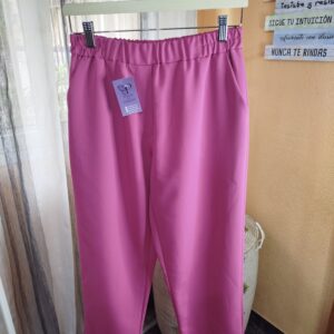 Pantalón rosa pinza