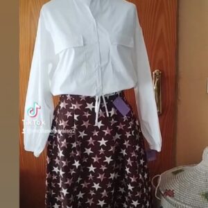 Falda estrella talla L