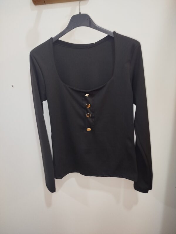 Outlet Blusas elásticas con boton - Imagen 3