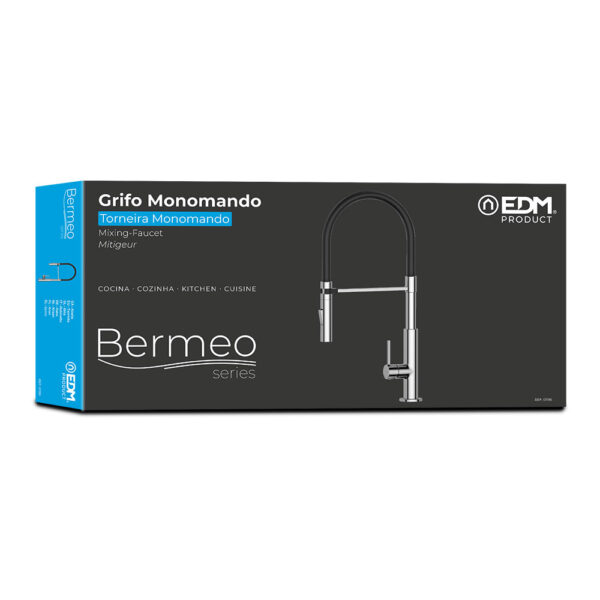 GRIFO MONOMANDO DE COCINA SERIE BERMEO. EDM - Imagen 3