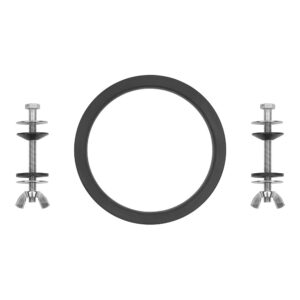 KIT FIJACIÓN TAZA-TANQUE CON JUNTA DE GOMA PARA VARIOS MODELOS ROCA AV0008000R ROCA