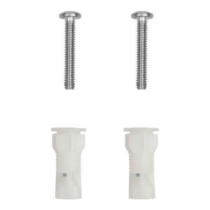 KIT CONJUNTO FIJACIÓN PARA ASIENTO DE INODORO ROCA VARIOS MODELOS AI0002400R ROCA