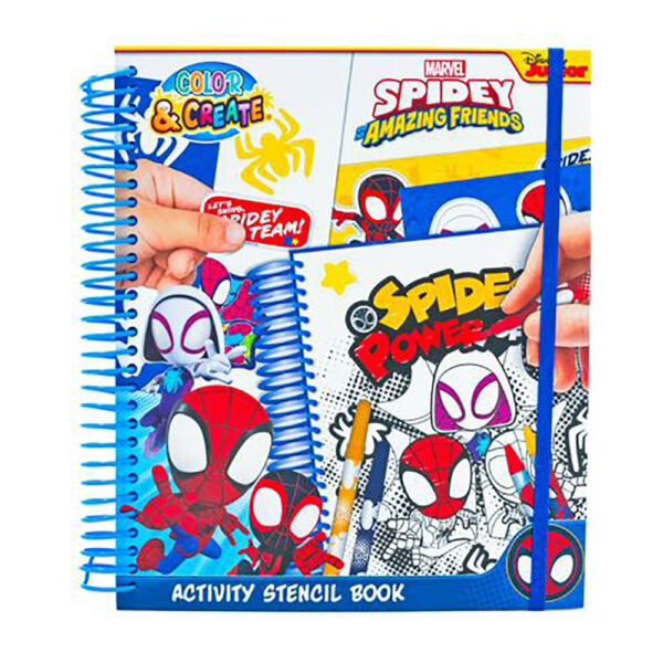 LIBRO DIBUJO Y ACTIVIDADES SPIDERMAN