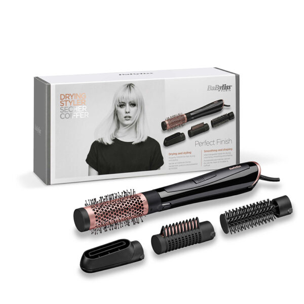 CEPILLO DE AIRE IÓNICO 1000W. PERFECT FINISH BABYLISS - Imagen 2