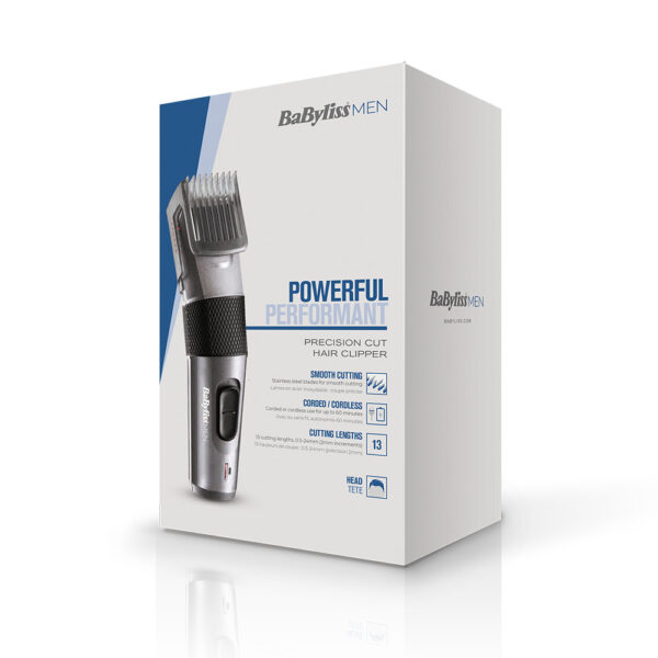 MAQUINA CORTA CABELLOSPRECISION CUT E786E CON Y SIN CABLE BABYLISS - Imagen 3