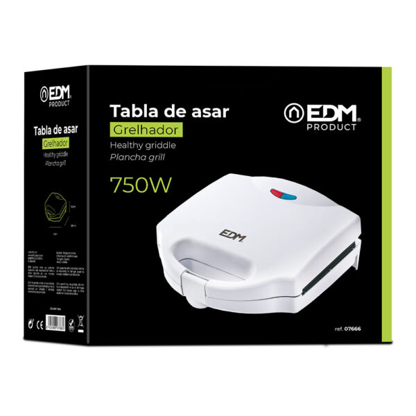 SANDWICHERA DOBLE 750W EDM - Imagen 2