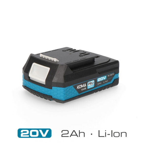 BATERIA LI-ION 20 V 2.0 Ah 7,5 x 4,6 x 11,7 cm