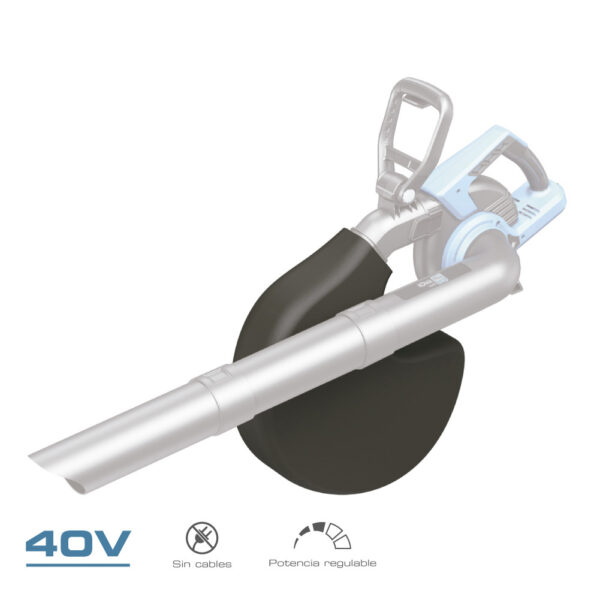 SOPLADOR/ASPIRADOR/TRITURADOR 40V (SIN BATERIAS Y CARGADOR) BRUSHLESS - Imagen 2