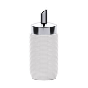 AZUCARERO DE PORCELANA CROMADO 3404/ VALIRA