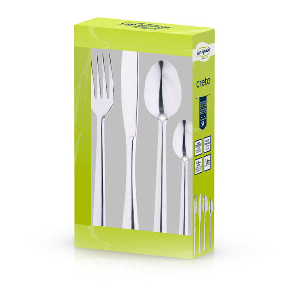 JUEGO DE CUBERTERÍA 24  PIEZAS ACERO INOX SG-7756 SAN IGNACIO - Imagen 5