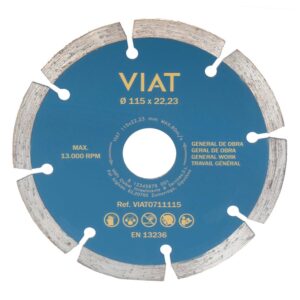 DISCO DIAMANTADO SEGMENTADO Ø115x2x22,23mm VIAT0711Ø115 VIAT