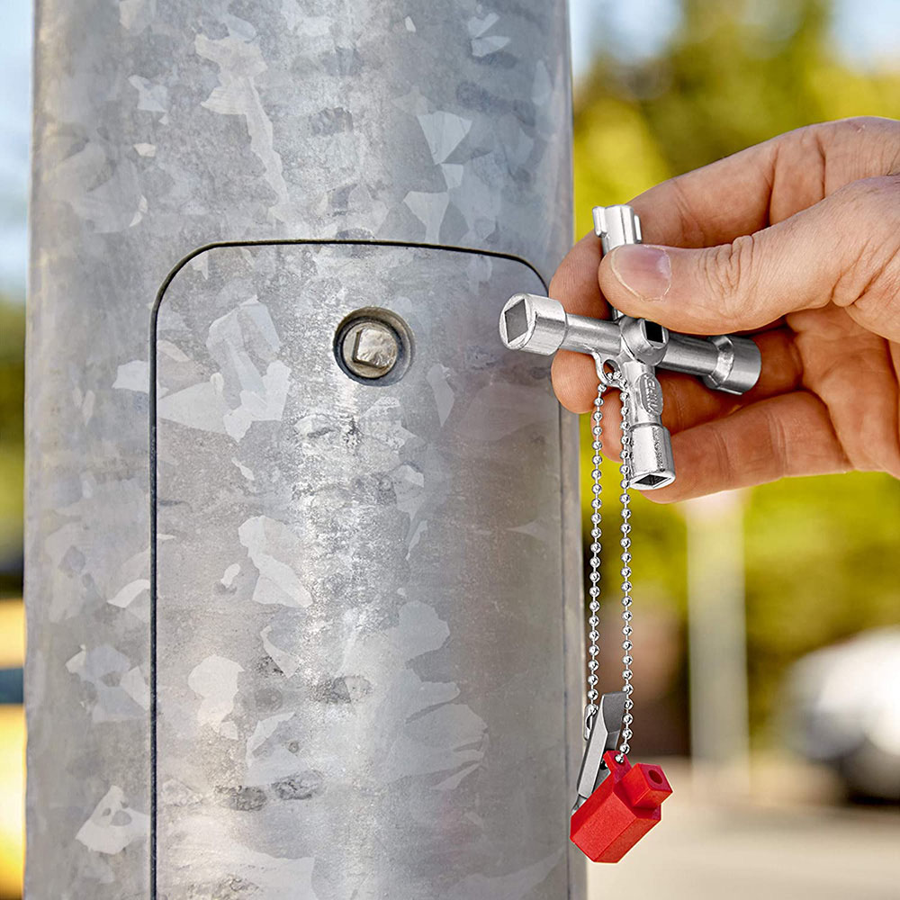 LLAVES PARA ARMARIOS DE CONTROL 76mm KNIPEX 00 11 03 - Imagen 6