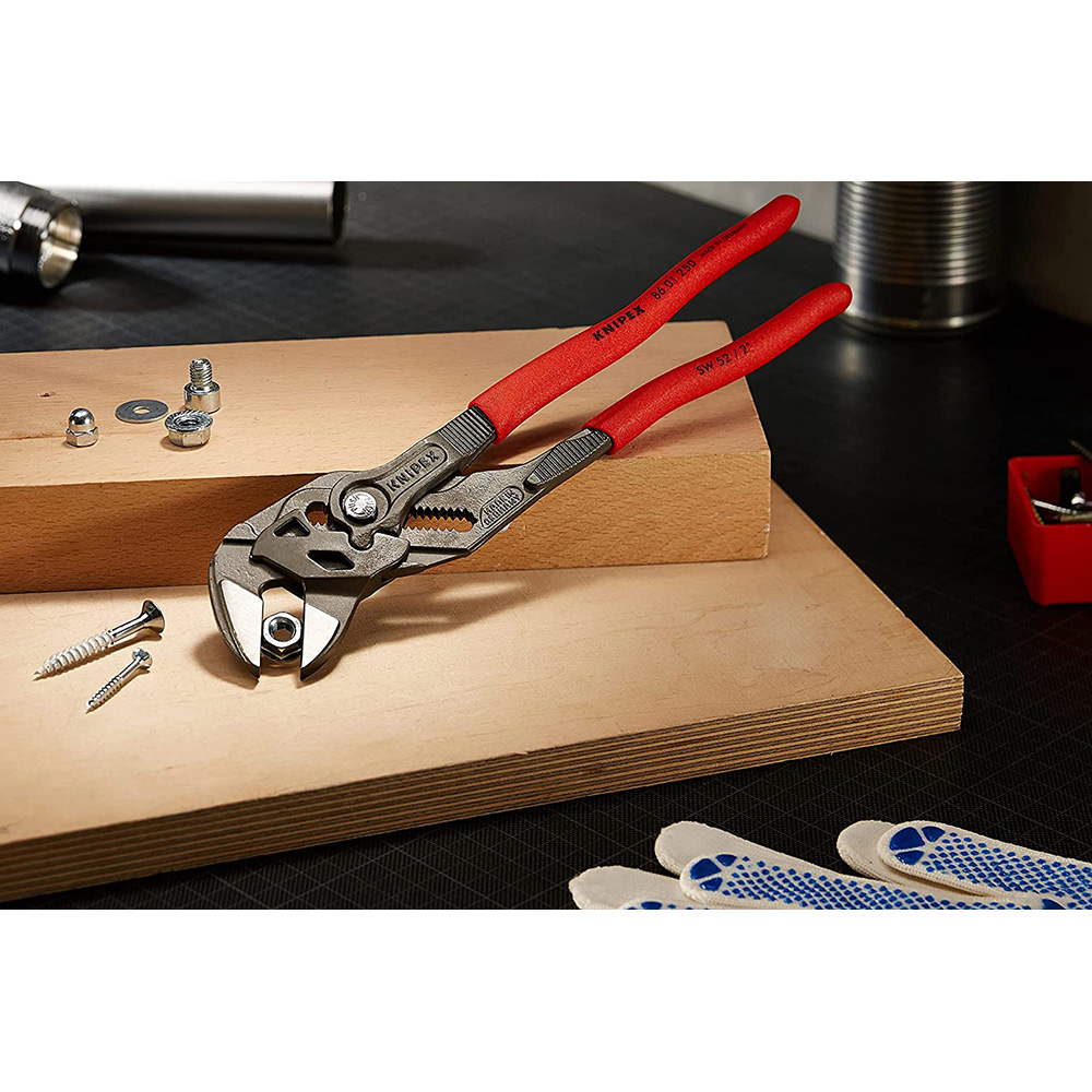 TENAZA LLAVE AJUSTABLE 250mm KNIPEX 86 01 250 - Imagen 7