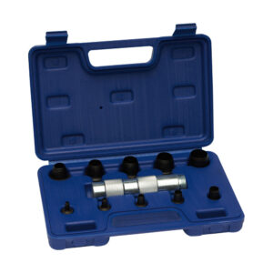 JUEGO 10 SACABOCADOS 3-20mm CON MANGO, 11 PIEZAS 332-51-4