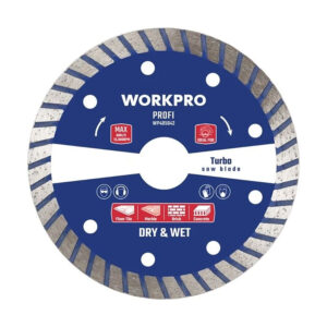 DISCO DIAMANTADO, SEGMENTADO PROFI TURBO Ø115x20 mm. WORKPRO