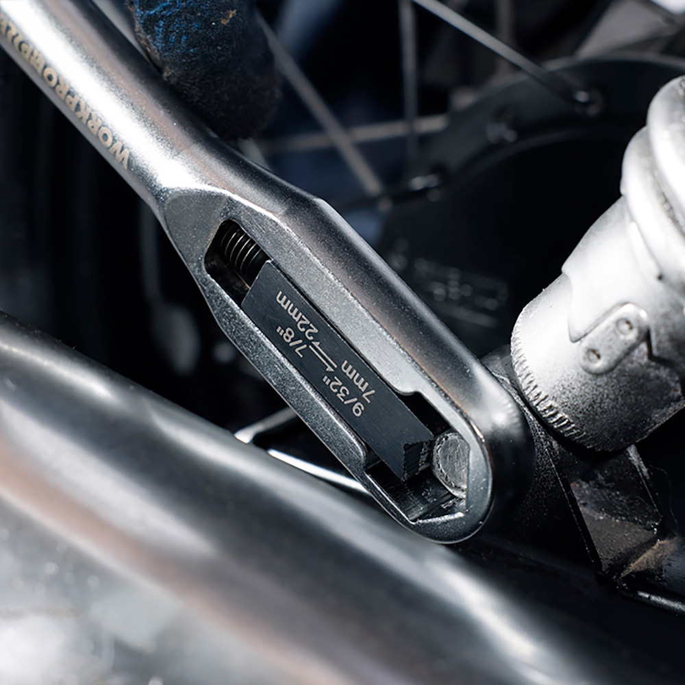 LLAVE AJUSTABLE UNIVERSAL 7 - 22 mm, MÉTRICA Y SAE - Imagen 4