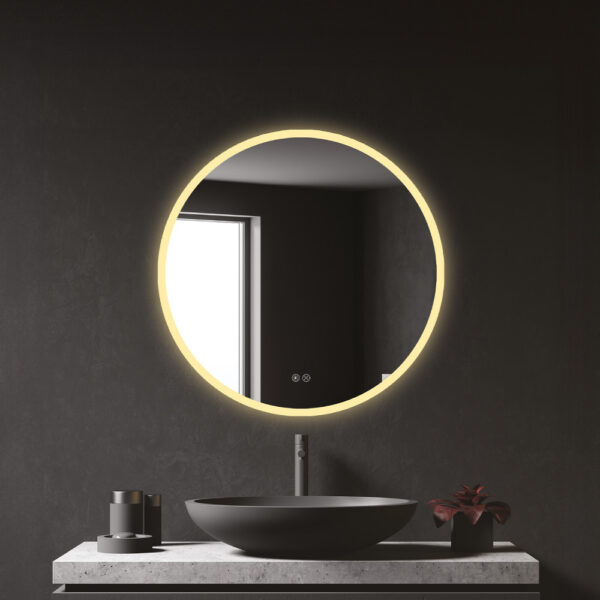 ESPEJO REDONDO CON LED 20W 60cm EDM - Imagen 4