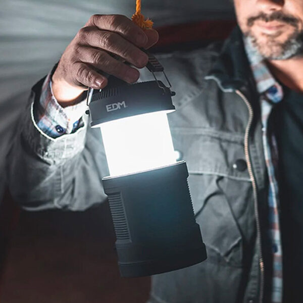 LINTERNA Y FAROL DE LED A PILAS 3W + 5 W 300Lm - Imagen 8